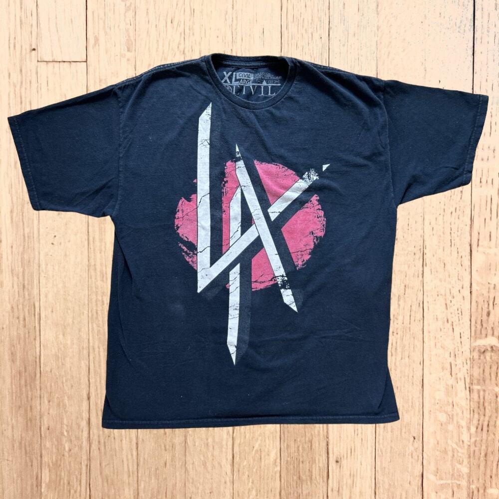 Streetwear Los Angeles is Dead T Shirt by Cilvil Clothing XL Black LA